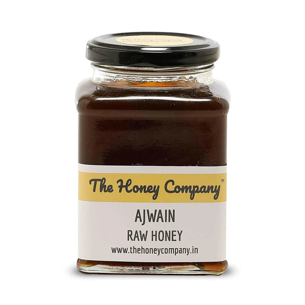 The Honey Company Ajwain (Carom Bishop Weed) Raw Honey-1
